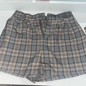 Plaid Shorts Size Small
